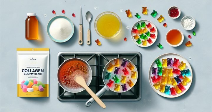 Delicious Collagen Gummy Bears Recipe: Boost Skin Health with This Easy Homemade Treat