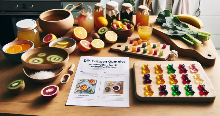 DIY Collagen Gummies: Homemade Recipes for Glowing Skin and Healthy Joints